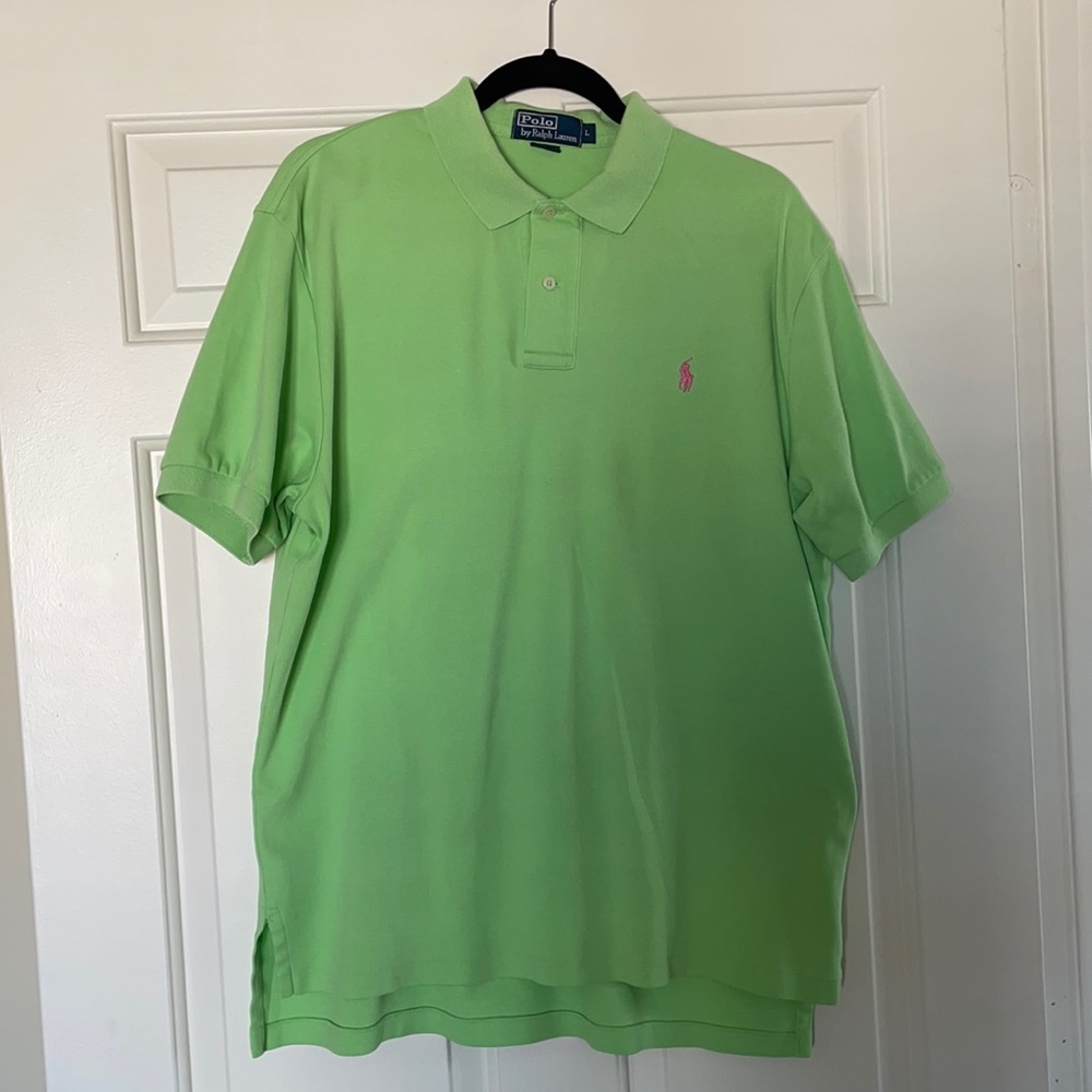 Ralph Lauren Polo Shirt - Lime Green